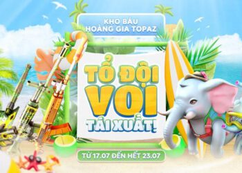 Game thủ có cơ hội “đấu voi” với Kho Báu Hoàng Gia Topaz Tổ Đội Voi