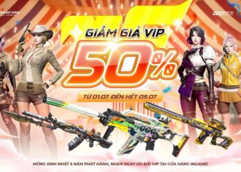 Đột Kích tưng bừng mừng sinh nhật với ưu đãi giảm VIP lên đến 50%