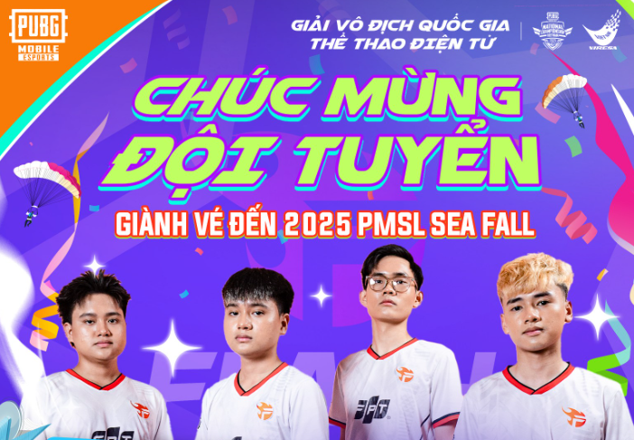 GIẢI VÔ ĐỊCH QUỐC GIA THỂ THAO ĐIỆN TỬ 2025 PUBG MOBILE: TEAM FLASH VÔ ĐỊCH PMNC MÙA THU 2025
