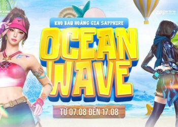 Tận hưởng mùa hè với Kho Báu Hoàng Gia Sapphire Ocean Wave của Đột Kích