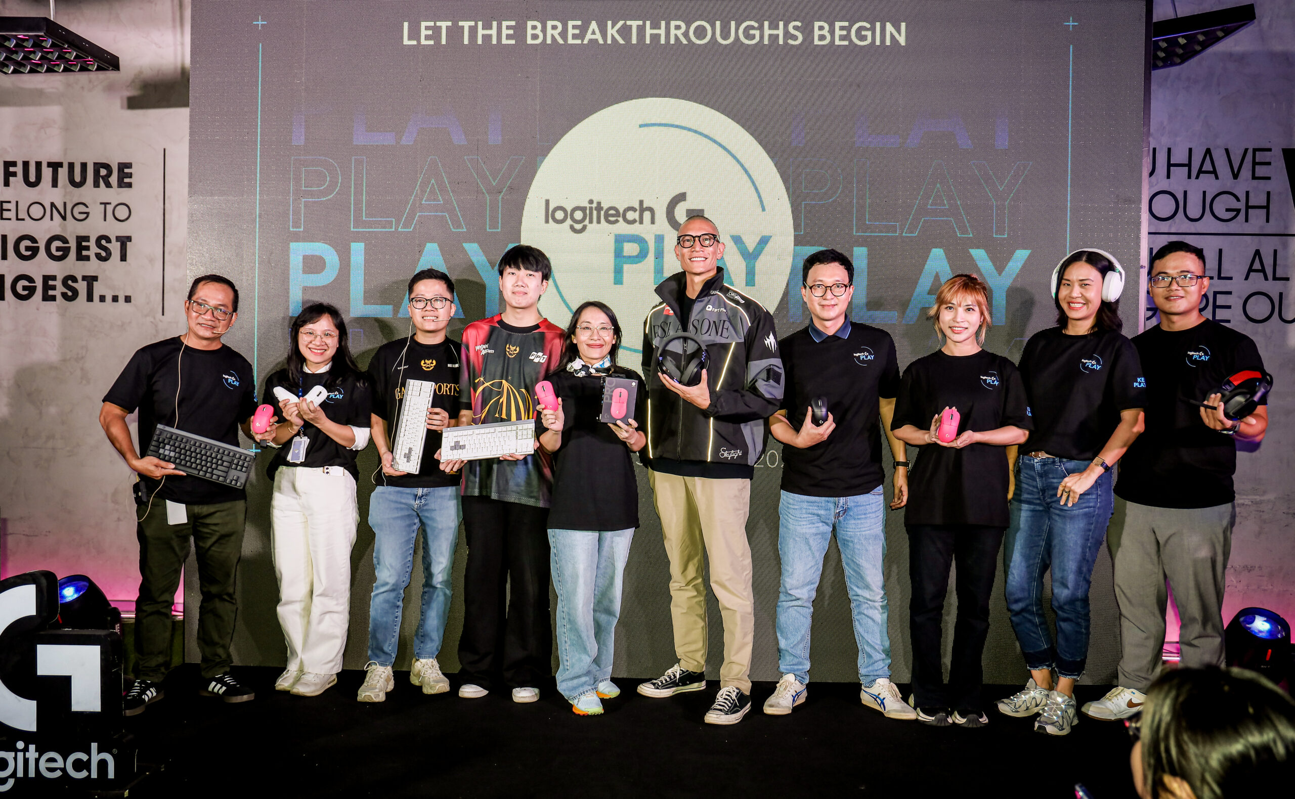 Ngày hội Logitech G Play tôn vinh tinh thần đột phá trong game