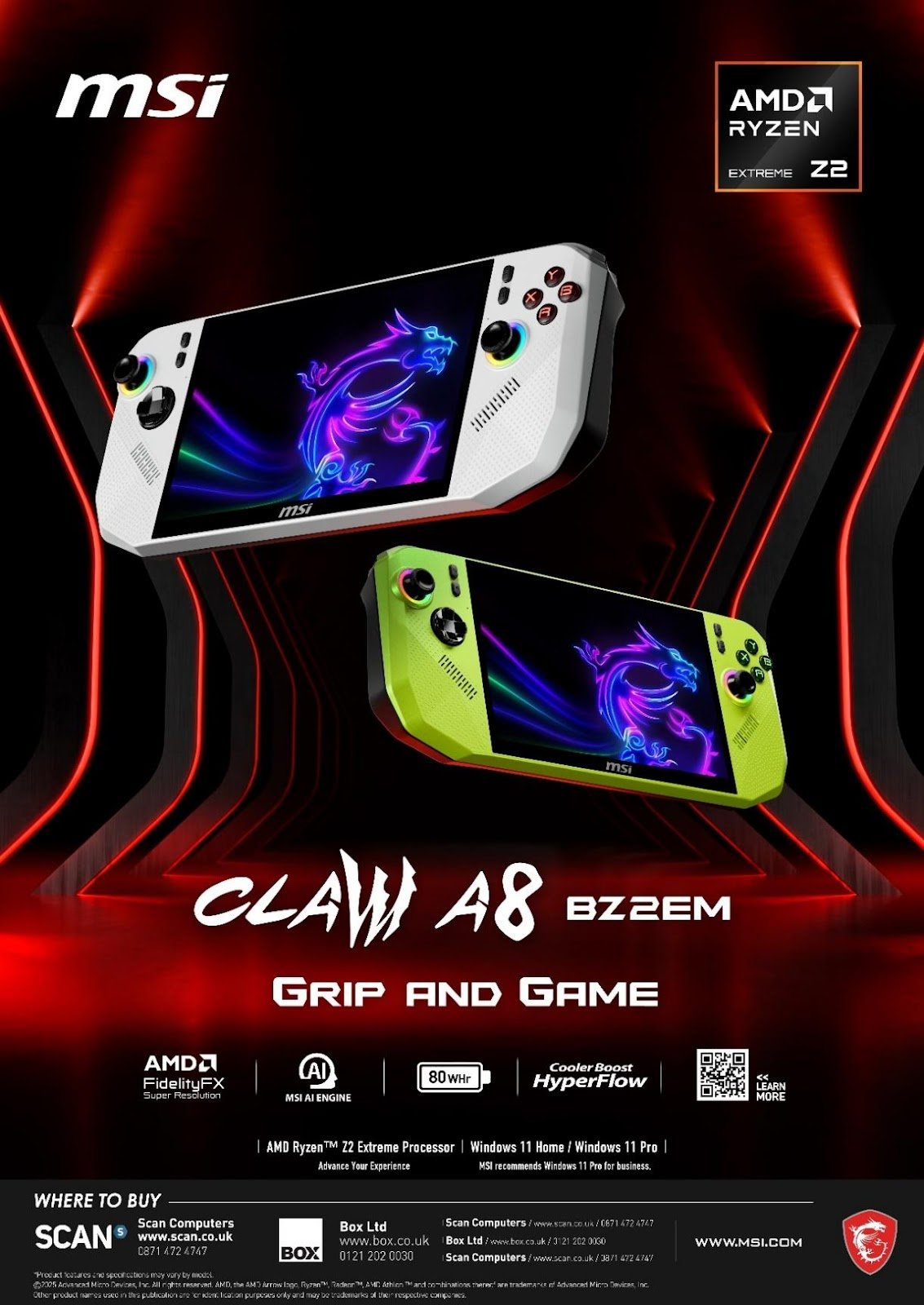 SỨC MẠNH TỪ AMD RYZEN AI TRÊN LAPTOP VÀ HANDHELD MSI: TỐI ƯU HIỆU NĂNG THEO TỪNG NHU CẦU