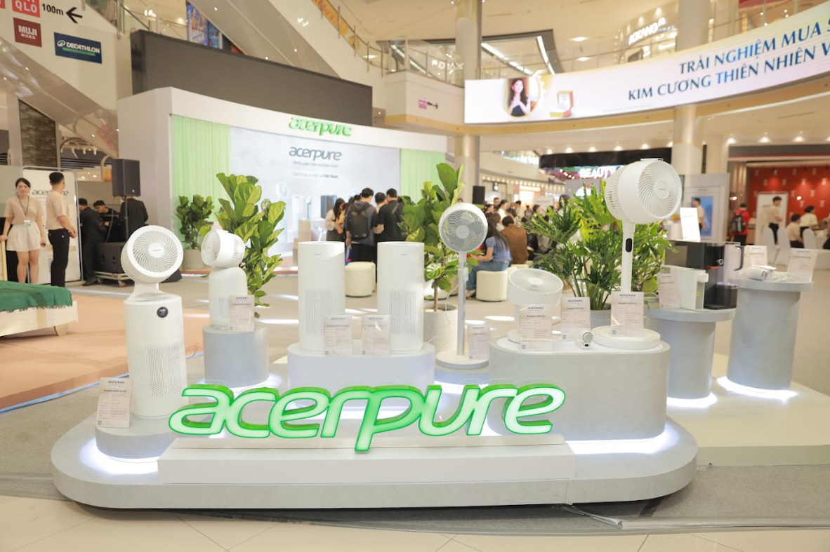 Acerpure thương hiệu gia dụng thông minh Đài Loan chính thức có mặt tại Việt Nam