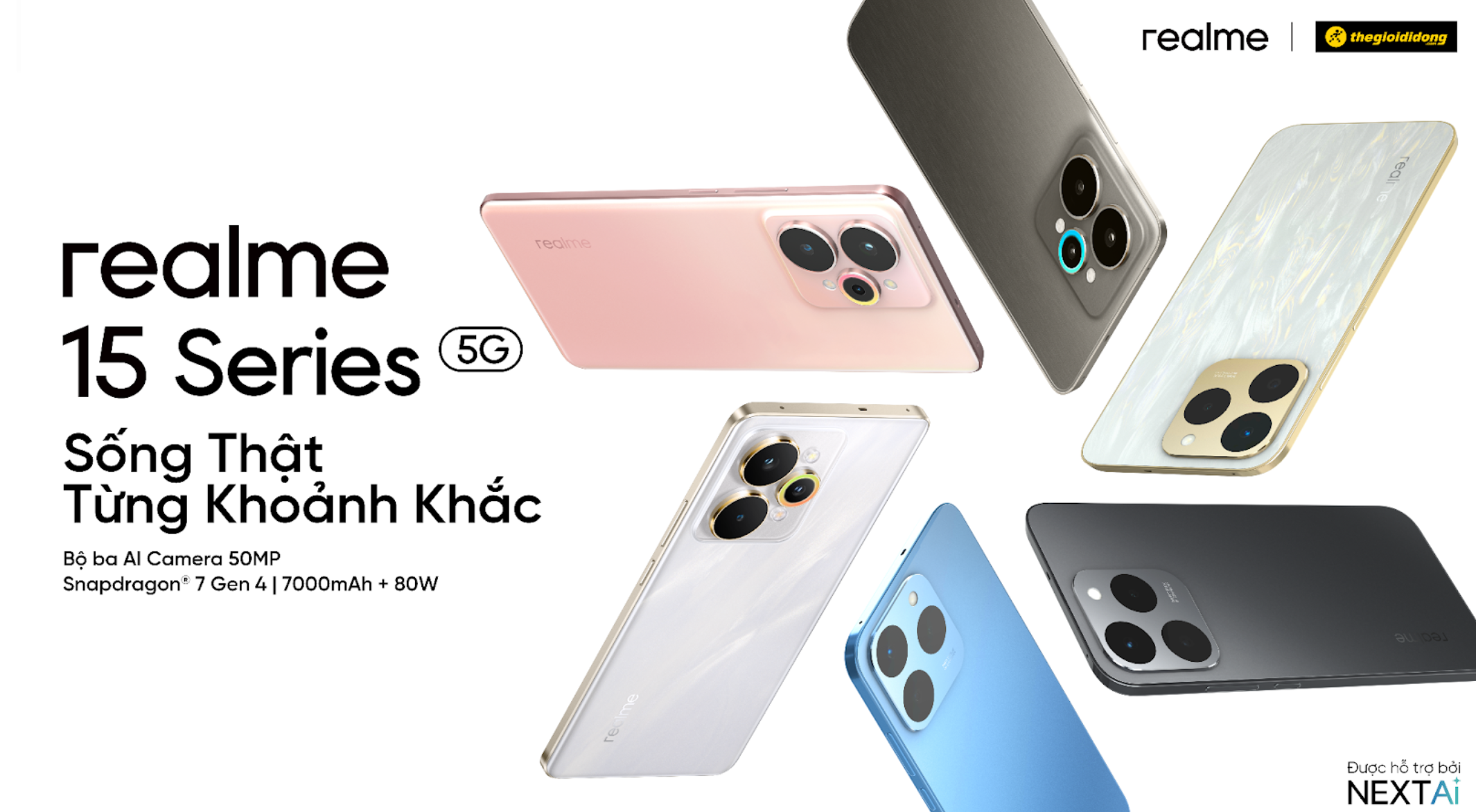 realme 15 Series: “Bậc Thầy AI Tiệc Đêm” đưa công nghệ hình ảnh trên smartphone tầm trung bước vào kỷ nguyên mới