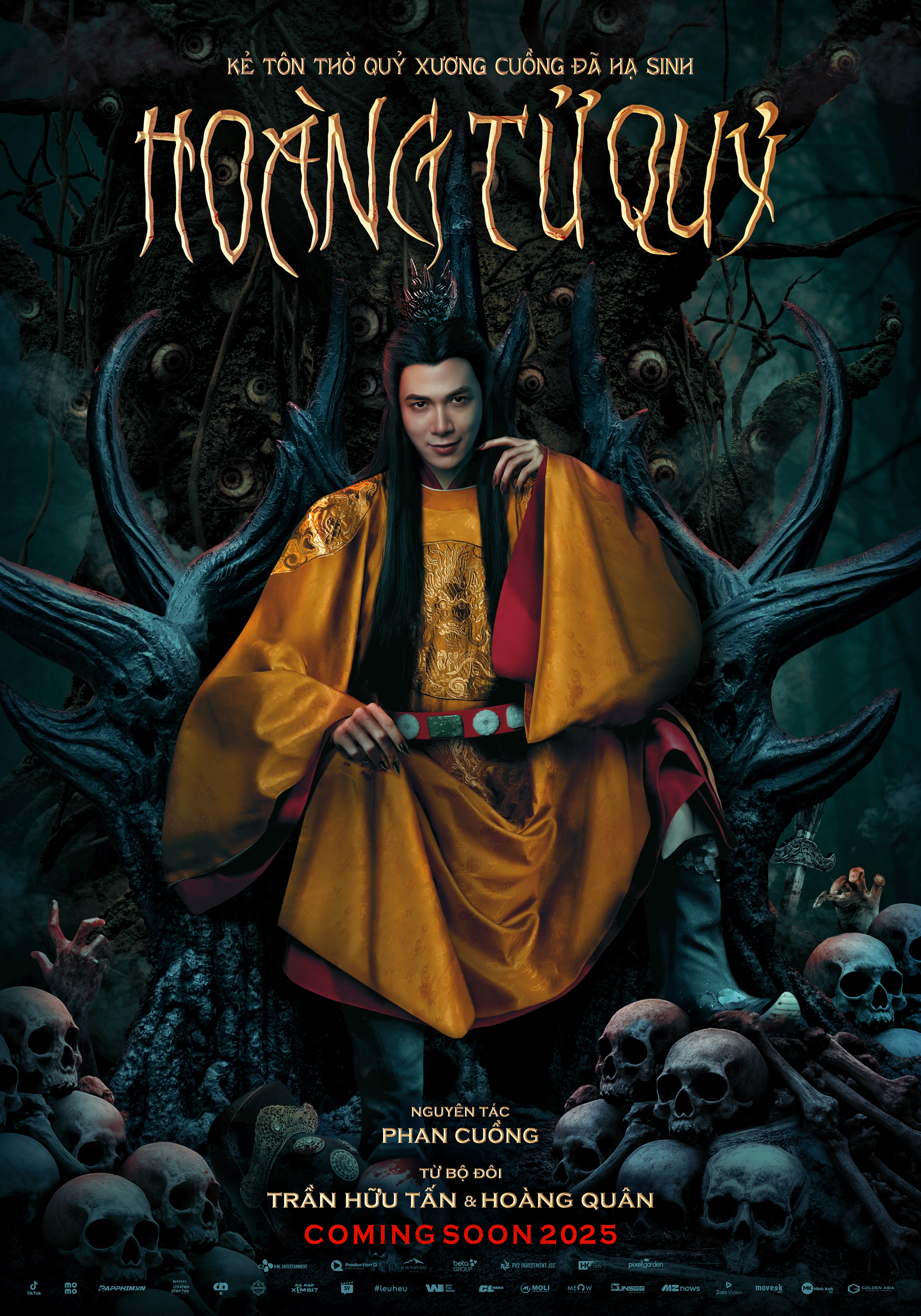 Hoàng Tử Quỷ tung poster chính thức đầu tiên: Màu sắc kinh dị – cổ trang đậm đà từ tiểu thuyết nặng đô