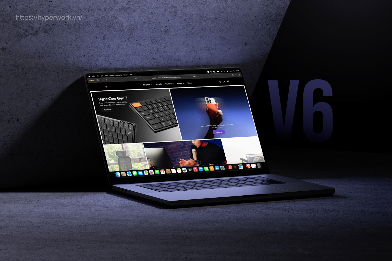 HyperWork chính thức ra mắt website phiên bản V6 – Bước tiến mới trong trải nghiệm số và hệ sinh thái sản phẩm