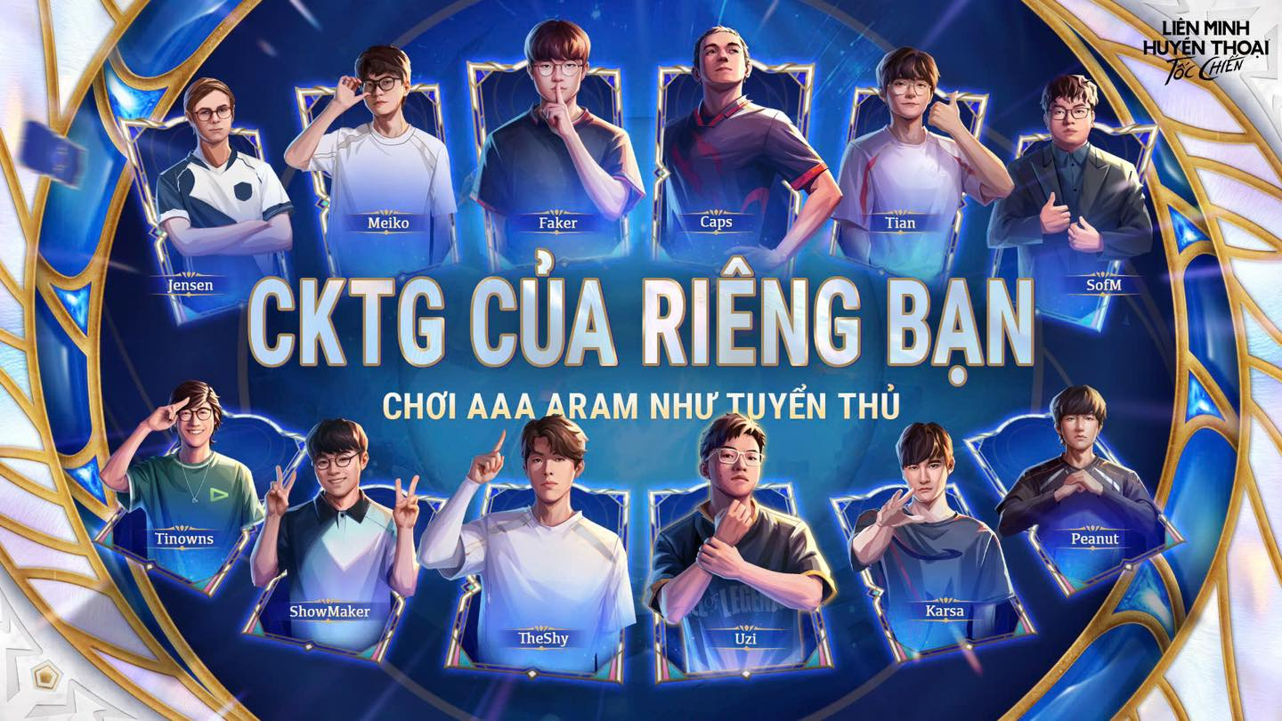 LIÊN MINH HUYỀN THOẠI: TỐC CHIẾN KỶ NIỆM 5 NĂM RA MẮT VỚI PHIÊN BẢN 6.3: “VINH QUANG CAO QUÝ”