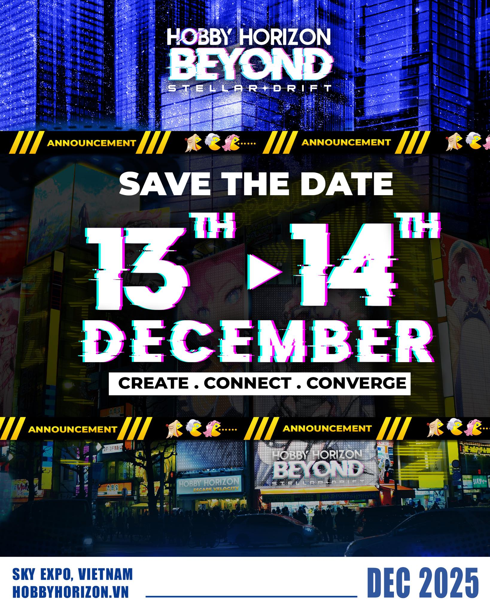 SỰ KIỆN HOBBY HORIZON BEYOND 2025 CHÍNH THỨC CÔNG BỐ THỜI GIAN VÀ ĐỊA ĐIỂM: MỞ ĐĂNG KÝ VỚI SÂN CHƠI SÁNG TẠO ĐA PHƯƠNG TIỆN