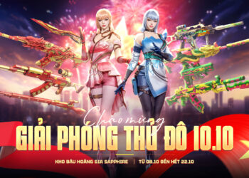 Crossfire mừng giải phóng thủ đô với Kho Báu Hoàng Gia mới và Shop eSports đặc biệt