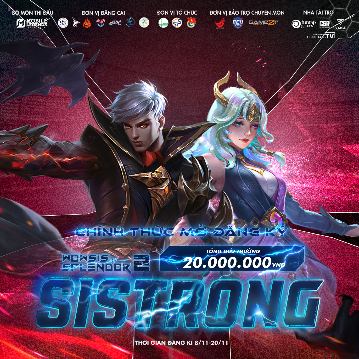 Hà Nội: Khởi động Hội thao SISTRONG 2025, tâm điểm giải đấu Esports Mobile Legends: Bang Bang quy mô lớn