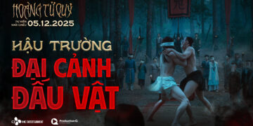 Lương Thế Thành đóng khố, đấu vật cùng diễn viên Duy Luân trong đại cảnh quan trọng của phim Hoàng Tử Quỷ