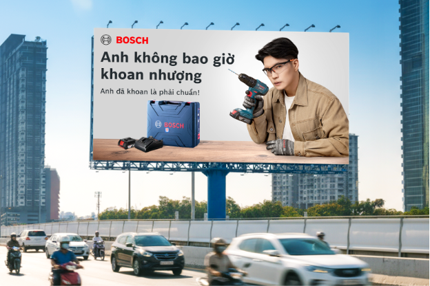 Bosch bắt tay Huy Trần và màn định nghĩa mới về “Một chiến dịch thành công”