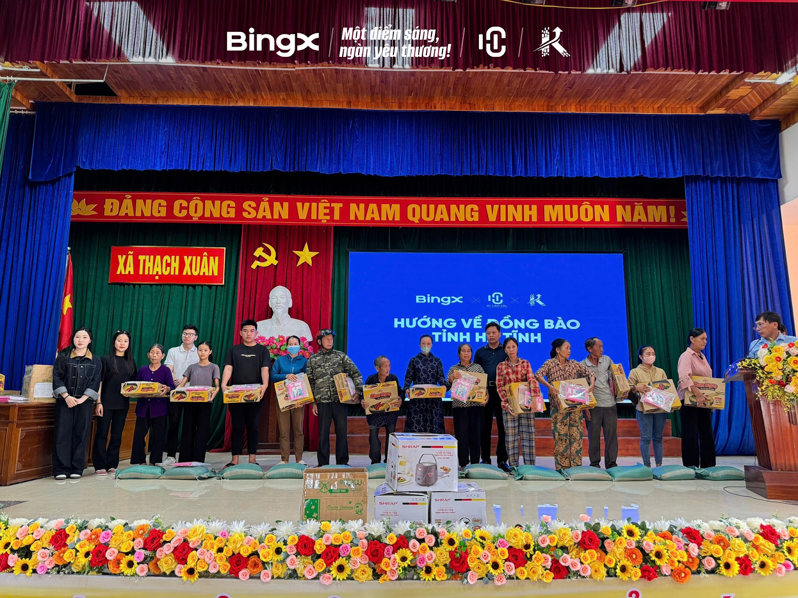 BingX Charity nâng tổng quỹ cứu trợ lên 100,000 USD cho miền Trung Việt Nam