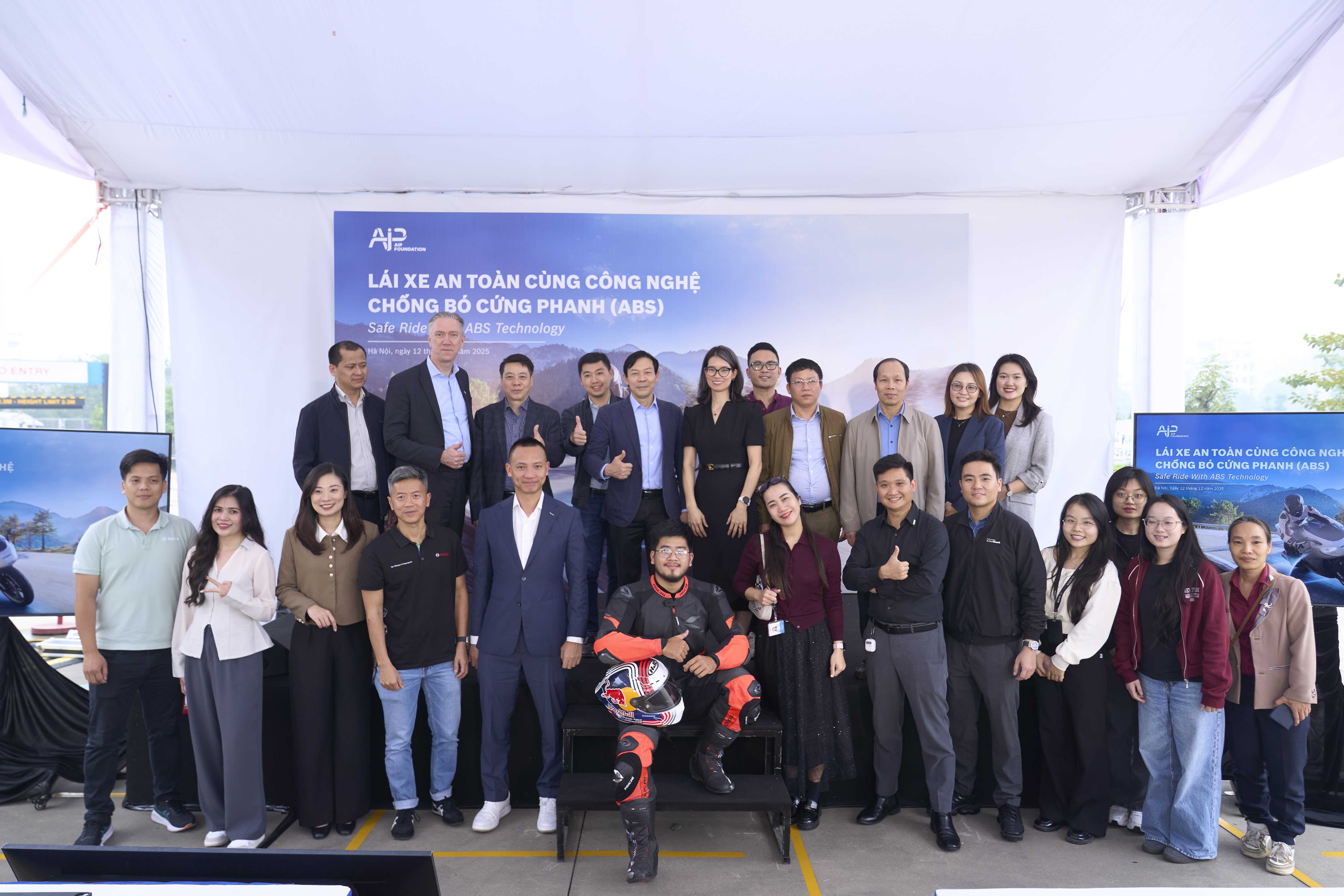 AIP Foundation Giới Thiệu Công Nghệ Chống Bó Cứng Phanh Dành Cho Xe Máy Nhằm Nâng Cao Chất Lượng An Toàn Giao Thông tại Việt Nam