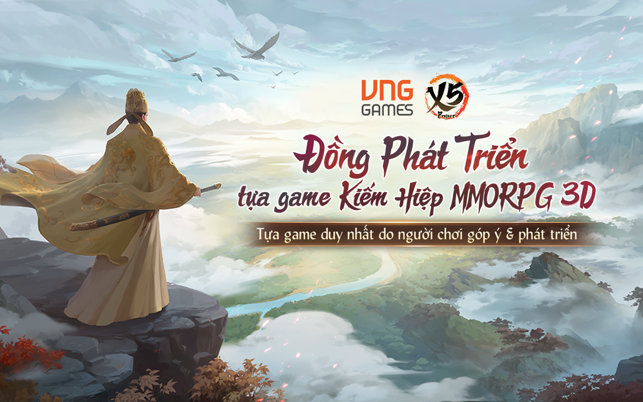 Dự án game MMORPG Kiếm Hiệp X5 chính thức Alpha Test: kêu gọi người chơi tham gia vai trò đồng phát triển