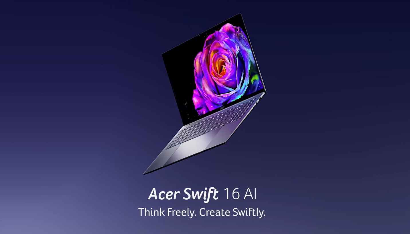 Acer công bố dòng laptop Swift AI cao cấp mới, trang bị Intel Core Ultra Series 3