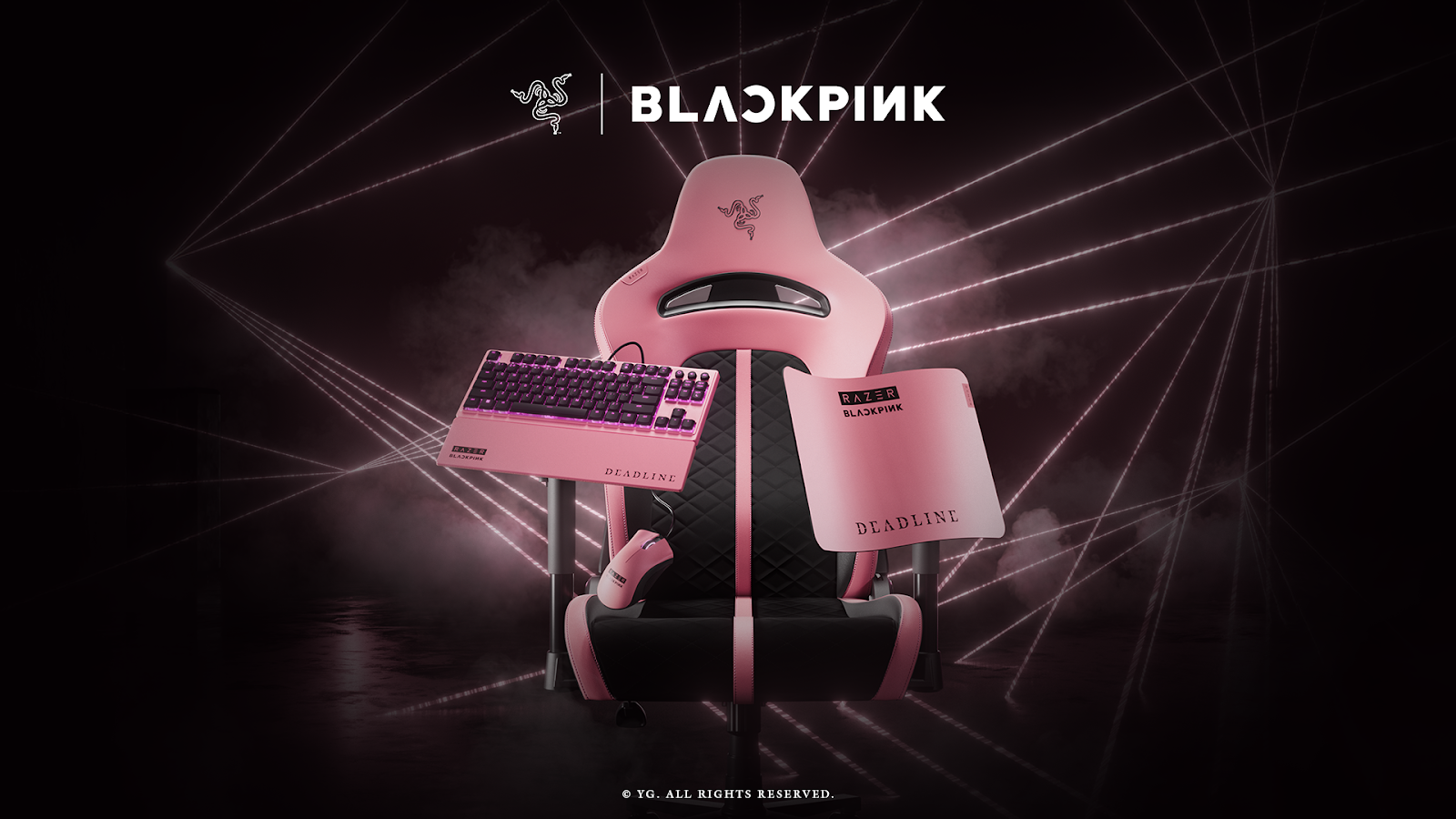 TUYÊN NGÔN HỒNG CHIẾN: CHÍNH THỨC RA MẮT BỘ SƯU TẬP BLACKPINK X RAZER