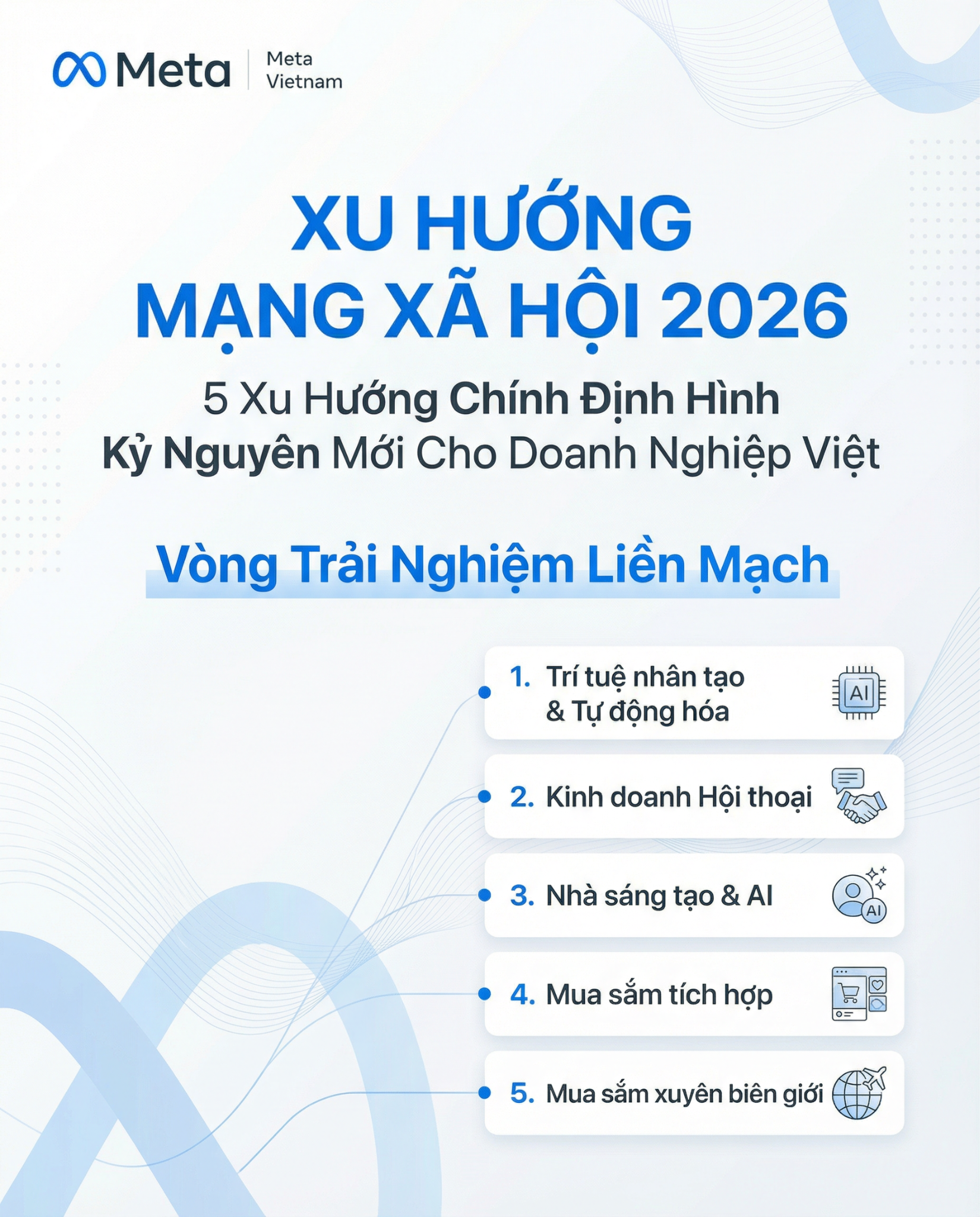 5 xu hướng mạng xã hội dành cho doanh nghiệp Việt Nam năm 2026