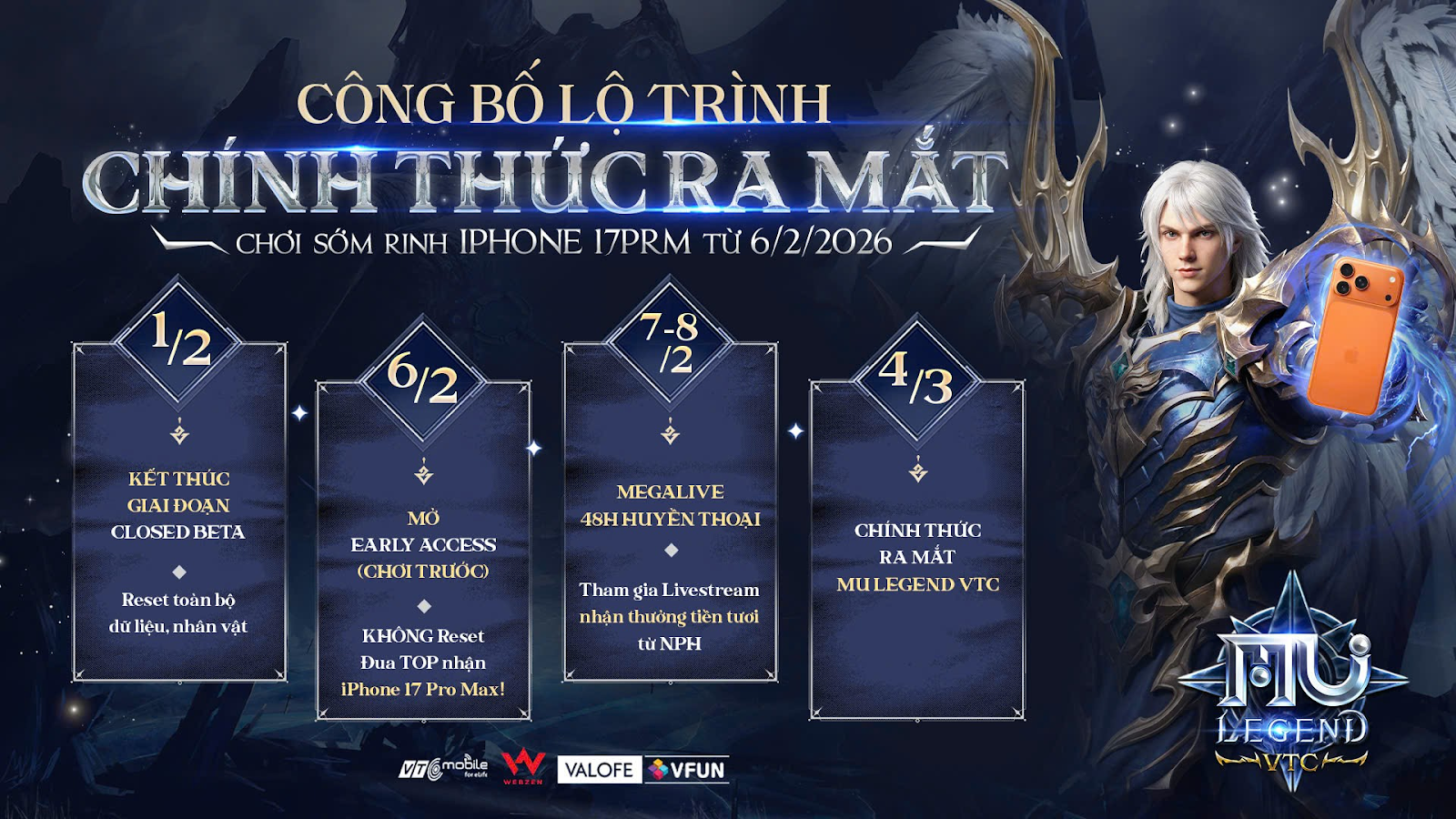 500 Giftcode trị giá 500K: MU Legend PC công bố khai mở Early Access – Cộng đồng kêu gọi nhau vào chiến