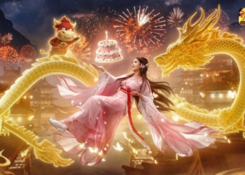 Nàng thơ Vương Ngữ Yên bước ra từ thế giới võ hiệp mừng sinh nhật 7 tuổi Tân Thiên Long Mobile