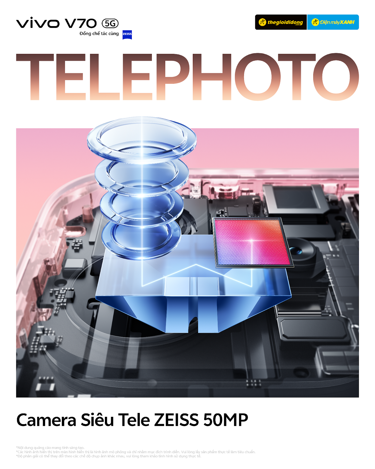 vivo ra mắt bộ đôi V70 và V70 FE: Nâng tầm trải nghiệm nhiếp ảnh di động và sáng tạo hình ảnh 