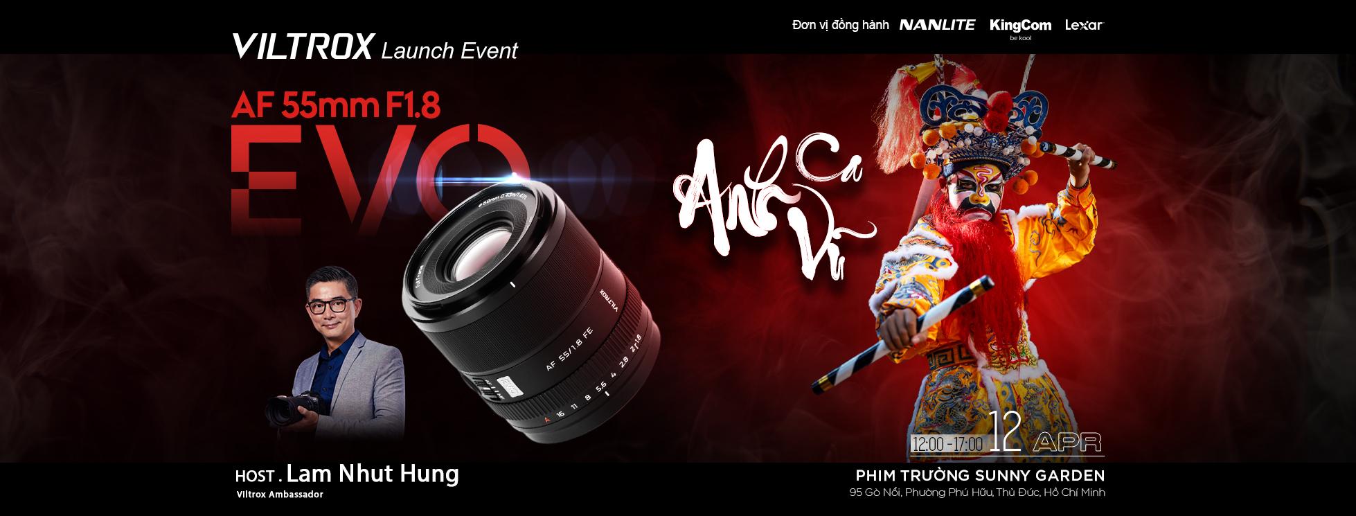 VILTROX VIỆT NAM CHÍNH THỨC RA MẮT ỐNG KÍNH AF 55MM F1.8 EVO: SỰ GIAO THOA GIỮA CÔNG NGHỆ QUANG HỌC VÀ DI SẢN VĂN HÓA “ANH CA VŨ”