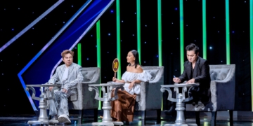 Hà Lam Anh giả giọng miền Nam hát dân ca cùng Châu Ngọc Hiếu, được giám khảo Đoan Trang khen can đảm