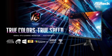 ASRock PG27QFW2A: Màn hình 400Hz tấm nền 2K IPS cực khét, tích hợp cả ăng-ten Wi-Fi siêu mạnh