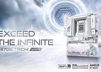 ASRock trình làng X870E Taichi White: Khi sức mạnh Taichi khoác lên mình lớp áo trắng tương lai