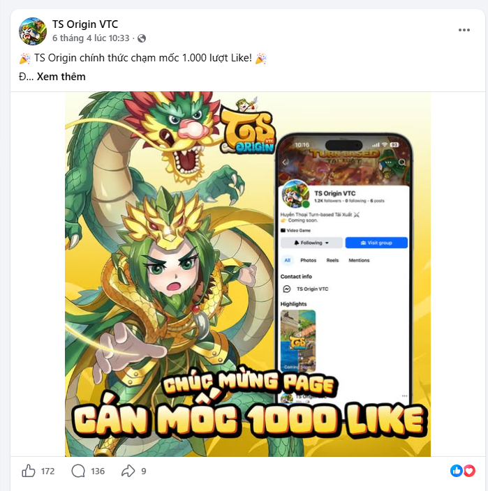 TS Origin VTC bất ngờ lộ diện: Khi huyền thoại “đánh thức” ký ức của hàng triệu game thủ