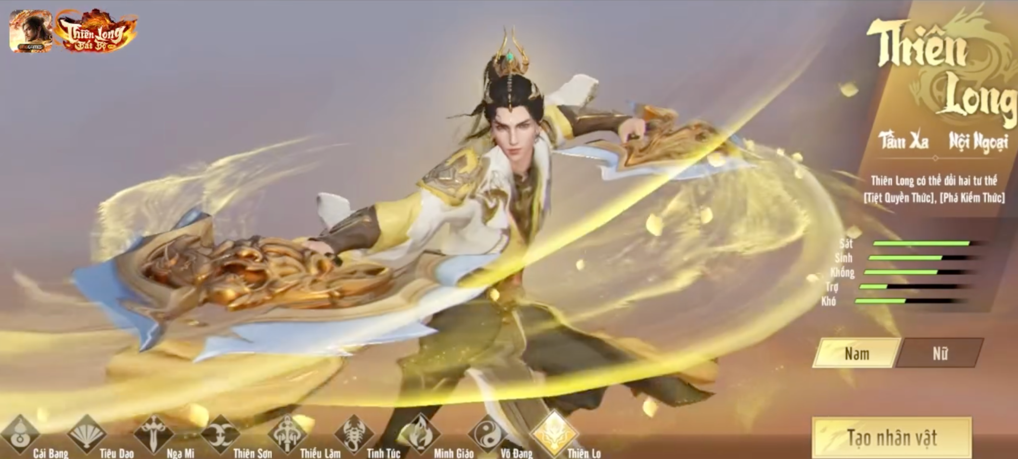 Phái mới Thiên Long: Thế lực mới xoay chuyển cục diện giang hồ Thiên Long Bát Bộ VNG