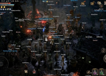 Game thủ đổ xô gầy dựng thế lực trong ngày Lineage W mở cửa chính thức