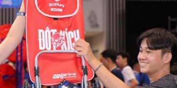 Gian hàng GoPlay “gây sốt” tại Vietnam Gameverse 2026 với hơn 1.000 xe kéo phát hết trong ngày đầu