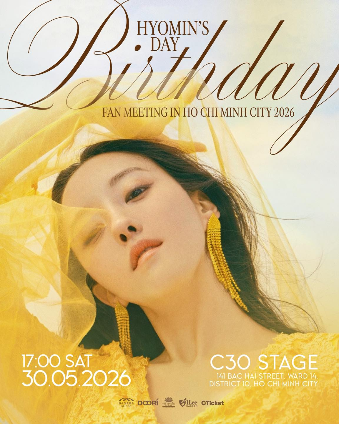 Chấn Động: “Nữ Thần” Hyomin (T-ARA) Tổ Chức Birthday Fan Meeting Tại TP.HCM Vào Cuối Tháng 5