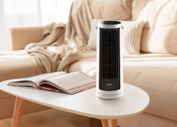 Khám Phá Quạt Tháp Di Động Levoit Windi Mini & Pro Mới Ra Mắt: Thiết Kế Không Cánh An Toàn, Động Cơ DC Êm Như Tiếng Lá Rơi