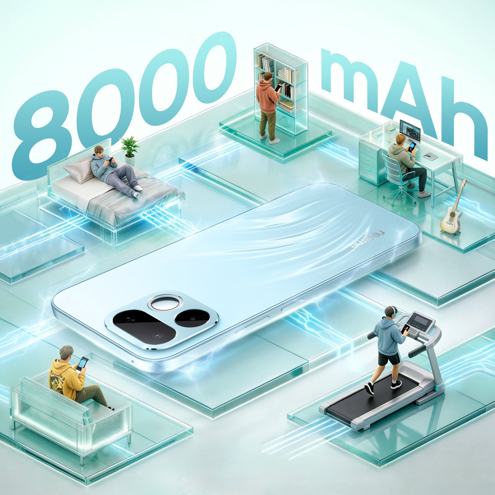 realme 16T 5G chính thức ra mắt: “Pin Siêu Sao” 8000mAh bứt phá giới hạn thời lượng pin cho thế hệ đam mê sáng tạo nội dung