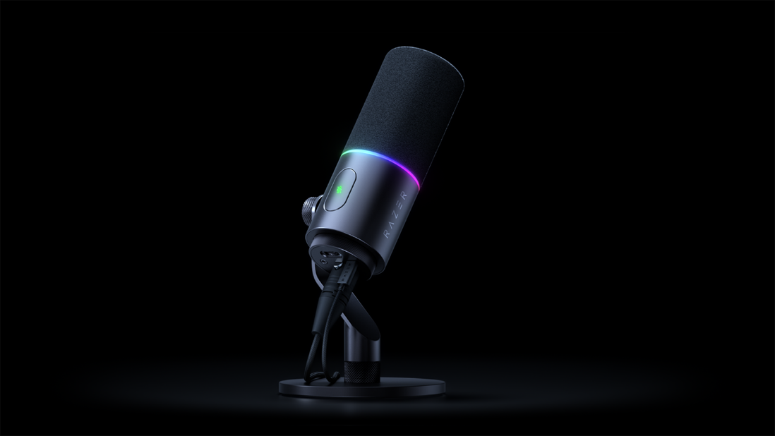 Razer Seiren V3 Pro: Vũ Khí Phòng Thu “Cắm-Là-Chạy” Cho Hội Streamer – Hết Nỗi Lo “Bể Giọng” Khi Combat Căng Thẳng
