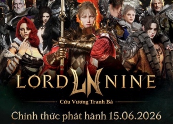 LORDNINE Mở Đăng Ký Sớm, Tung Chuỗi Sự Kiện với phần thưởng đến 70 Triệu Đồng Trước Thềm Ra Mắt