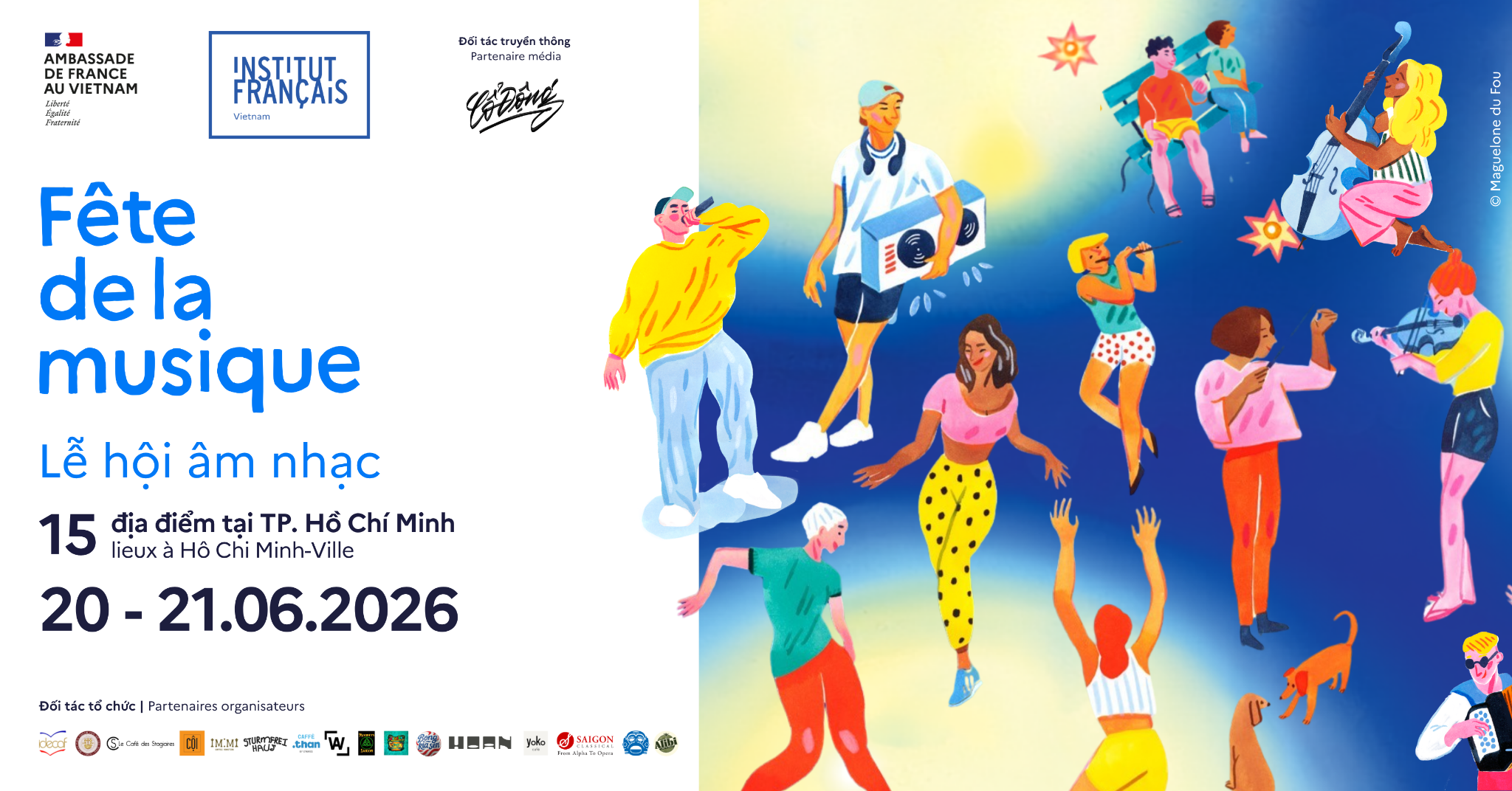 LỄ HỘI ÂM NHẠC 2026 (FÊTE DE LA MUSIQUE 2026)