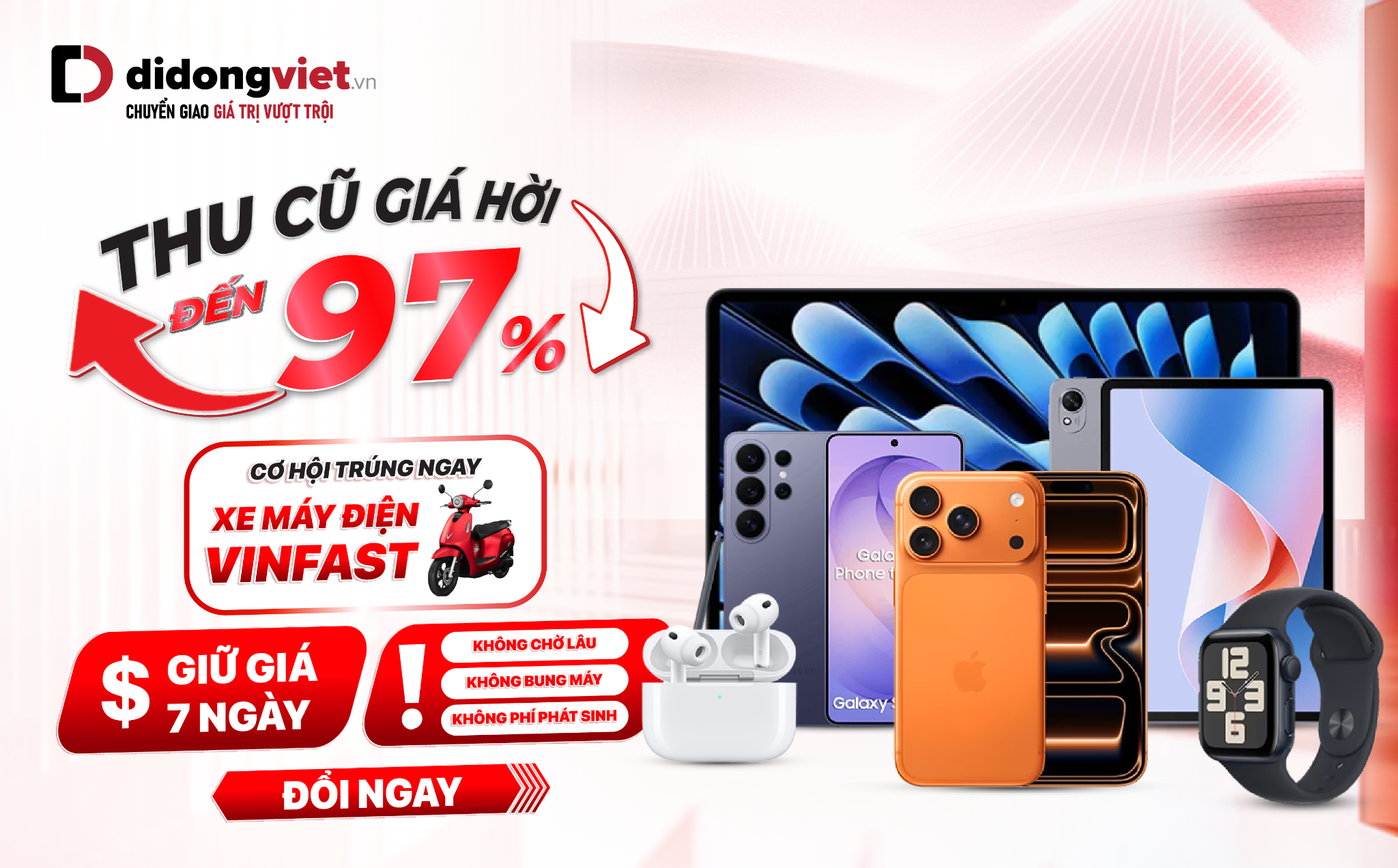Máy cũ còn giá trị: Di Động Việt mở rộng lựa chọn bán lại hoặc đổi mới