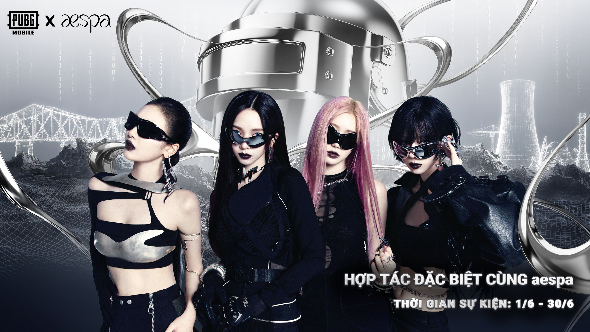 PUBG MOBILE HỢP TÁC AESPA: TIẾP TỤC MANG LÀN SÓNG K-POP KHUẤY ĐẢO CÁC CHIẾN TRƯỜNG
