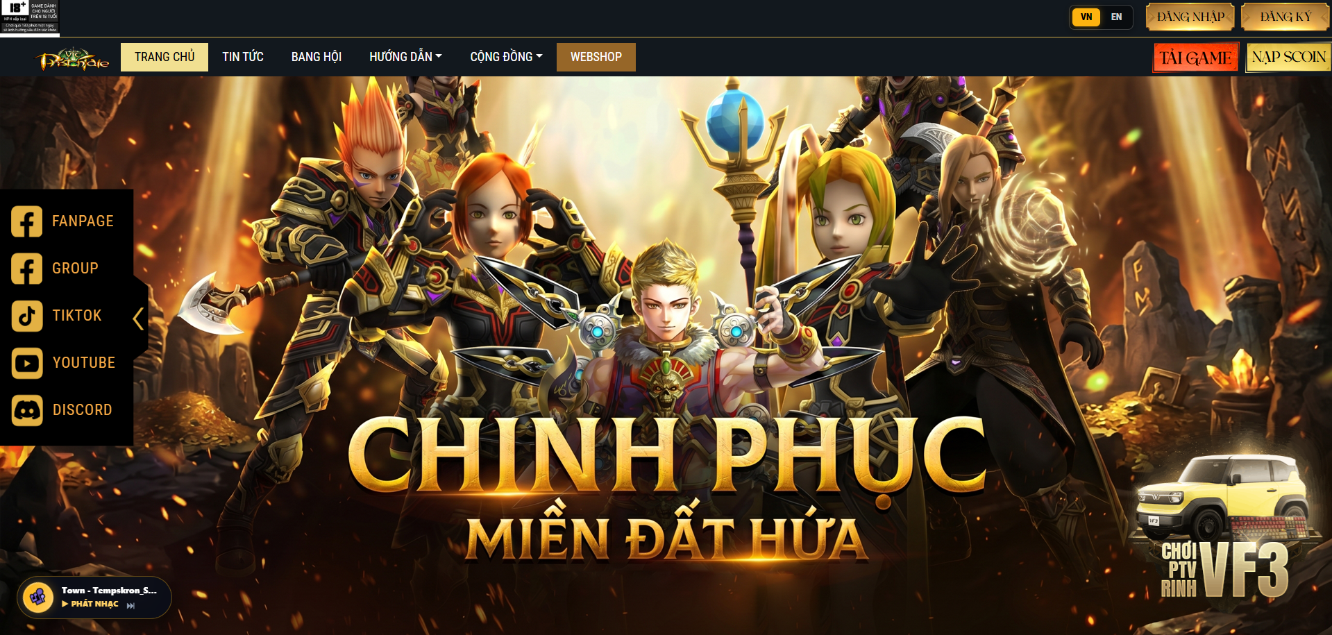 Priston Tale VTC chính thức ra mắt ngày 11/07, tái hiện huyền thoại MMORPG chuẩn Hàn Quốc