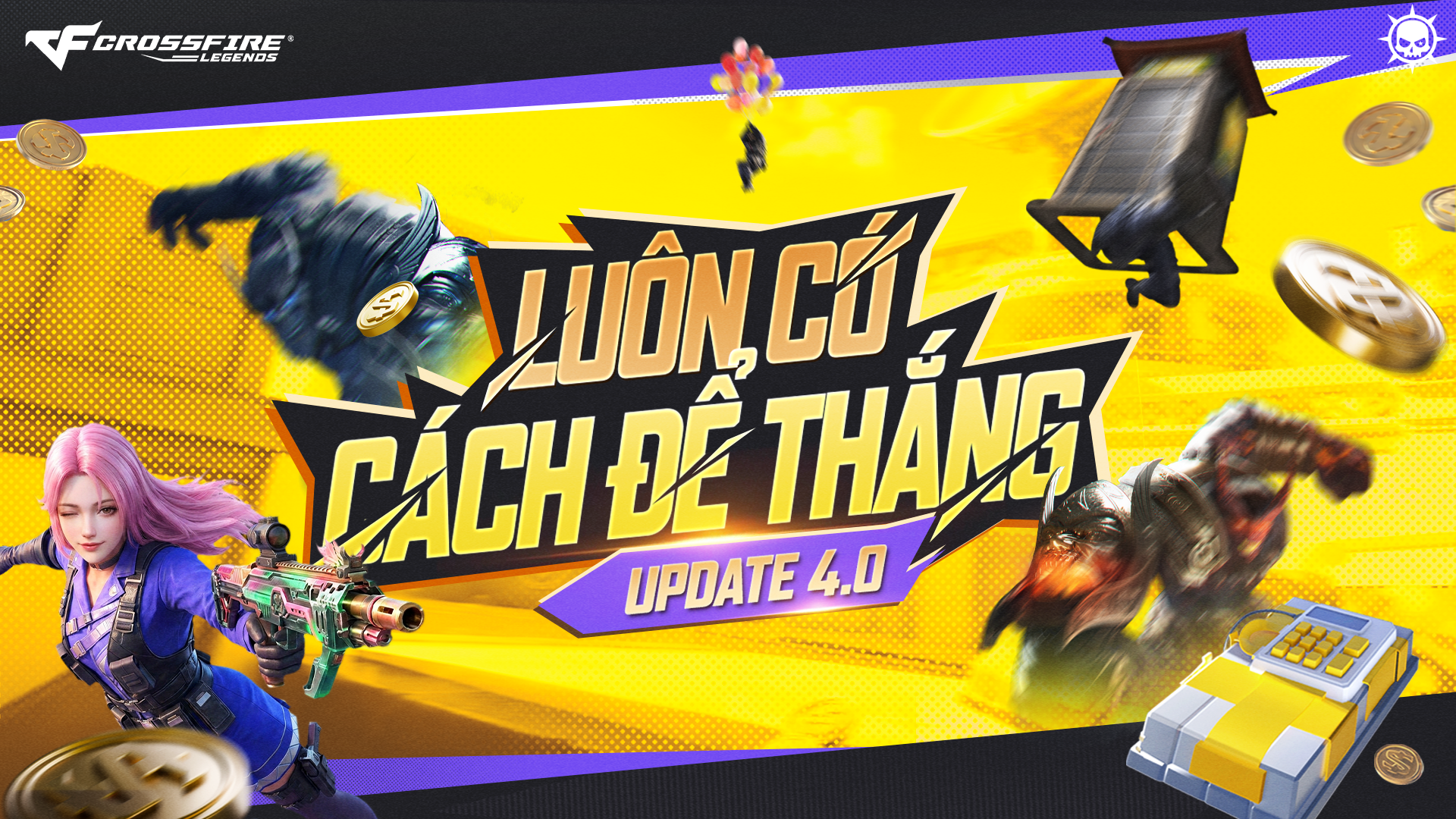 MÙA HÈ BÙNG NỔ CÙNG CROSSFIRE: LEGENDS VỚI 2 CHẾ ĐỘ MỚI C4 KINH TẾ VÀ ZOMBIE TRUY KÍCH