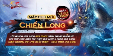 Máy chủ mới Chiến Long khai mở, cơ hội tăng cấp cực nhanh cho game thủ Võ Lâm Truyền Kỳ II
