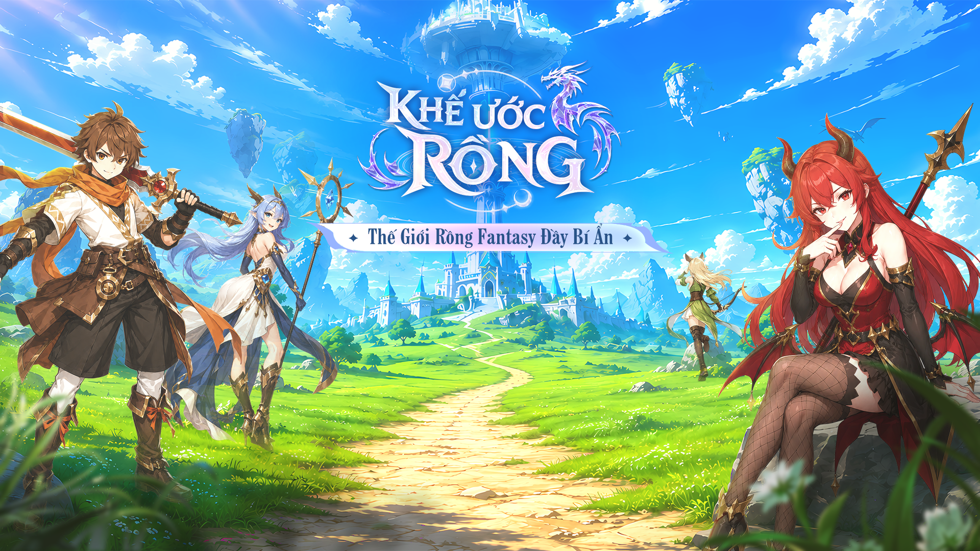 KHẾ ƯỚC RỒNG – SIÊU PHẨM FANTASY MMO MÀN HÌNH DỌC SẮP ĐƯỢC RA MẮT 