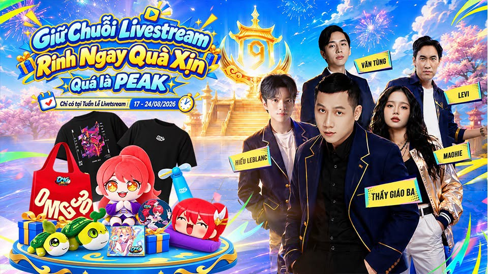 Anh Nhi phiên bản Chị Ca Nô khiến game thủ “đứng hình” trong TVC sinh nhật 9 tuổi OMG 3Q