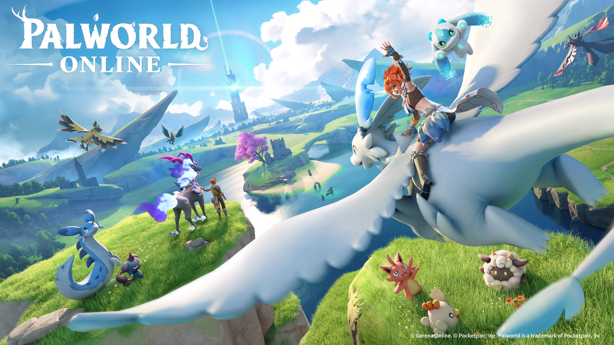 Palworld chính thức bước vào thế giới game MMORPG trên di động: Garena công bố Palworld Online