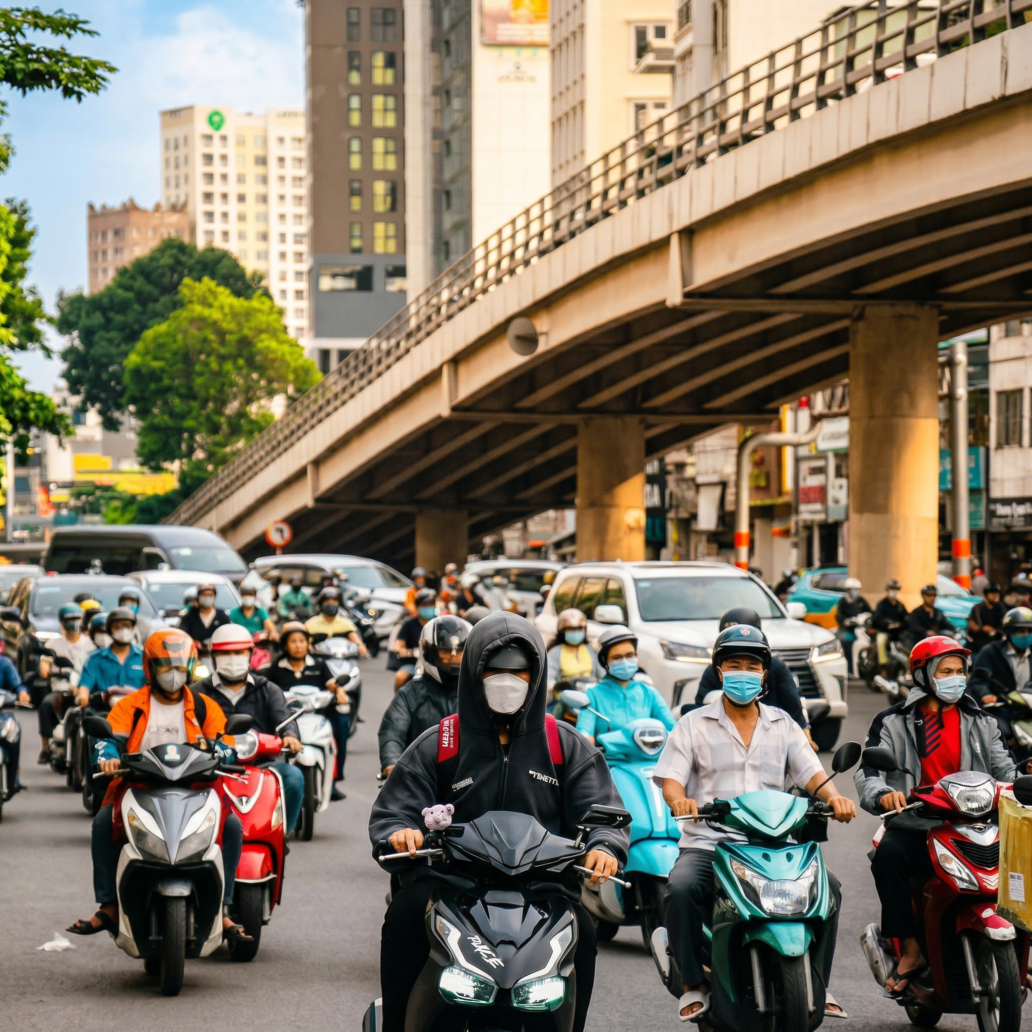 Khoảnh khắc một phần giây khi phanh gấp: Phanh ABS cứu cánh tay lái như thế nào trên đường phố Việt Nam?