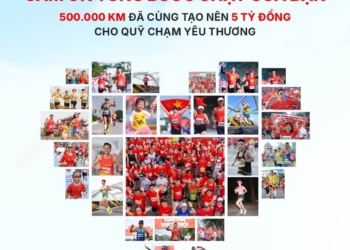 Hoàn thành 500.000 km, chiến dịch “Bước chạy vì tương lai trẻ em Việt” chính thức cán mốc 5 tỷ đồng