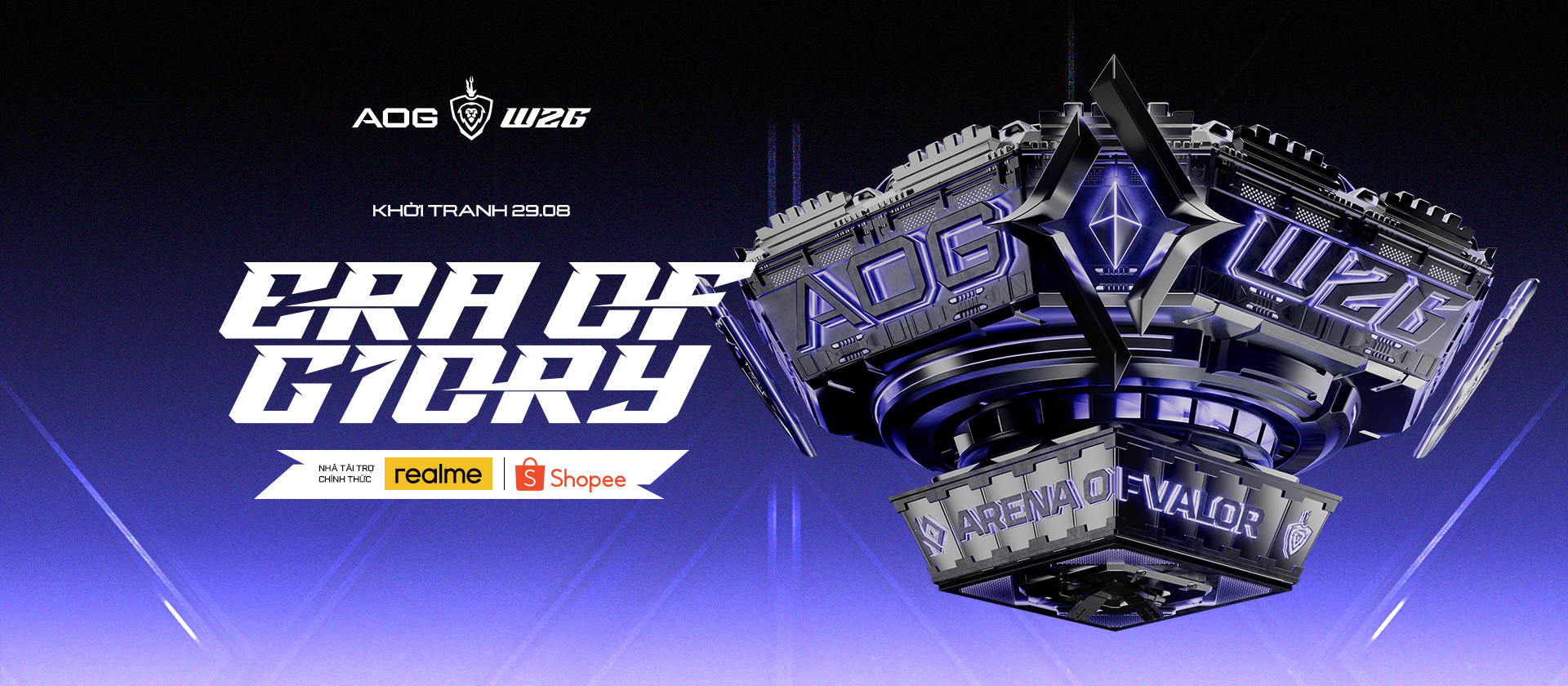 ĐẤU TRƯỜNG DANH VỌNG MÙA ĐÔNG 2026 CHÍNH THỨC KHỞI TRANH TỪ 29/08: MỞ RA “KỶ NGUYÊN DANH VỌNG – ERA OF G10RY”